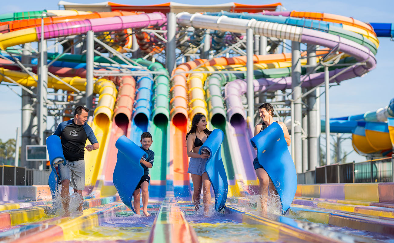 Raging Waters Sydney Water Park in Blacktown, Great Western Sydney